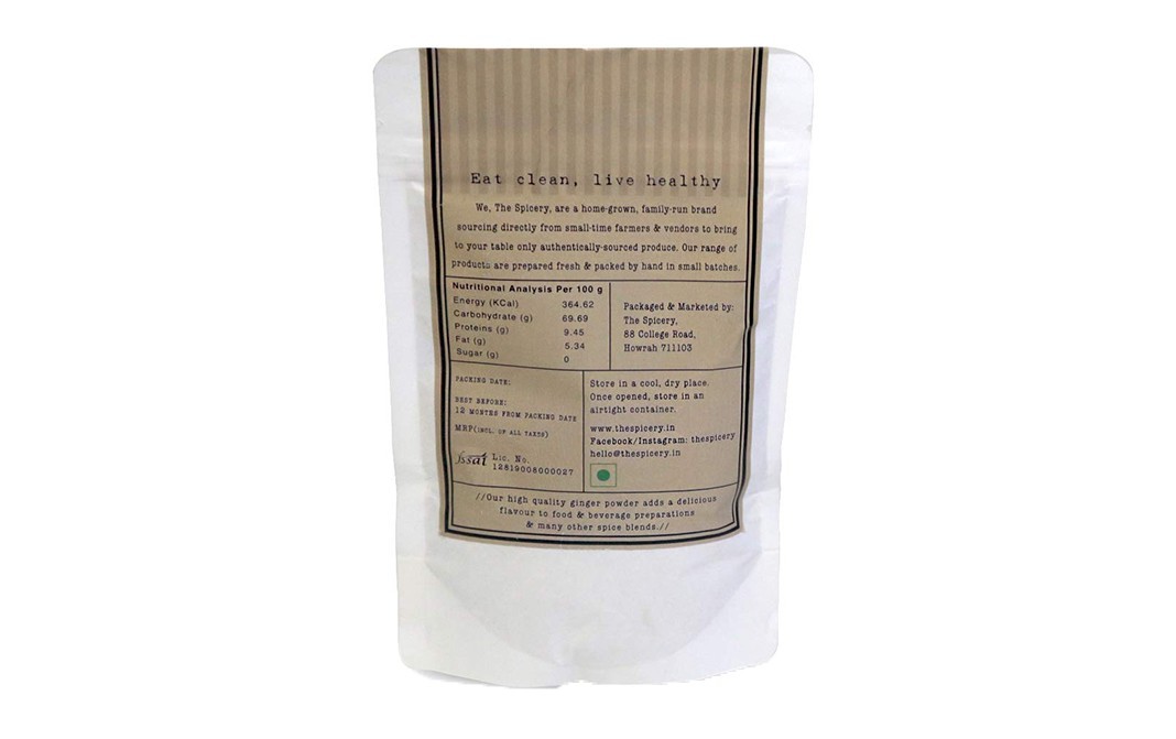 The Spicery Dry Ginger Powder    Pack  100 grams